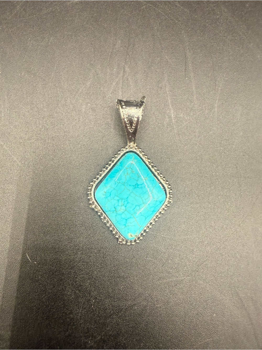 Vintage turquoise pendant